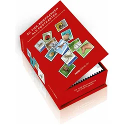 Weber Verlag, Grusskarte + Briefpapier, Postkartenbox Die schönsten Tiermotive der Schweizer Post (50 Stk.)