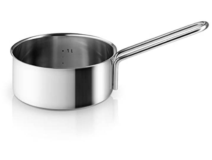 Eva Trio Roestvrijstalen steelpan, 1,3 l, 16 cm, ideaal voor gerechten die geroerd moeten worden