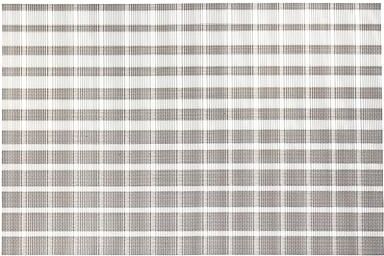 IH Casa Decor 4PC Woven Pvc Placemat Basketweave Sand 12 X 18 - Set of 3