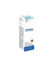 Epson T6735 70 ml hell Cyan Original Nachfülltinte für L1800 L800 L805 L810 L850 (C13T67354A)