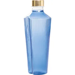 Handy Glasflasche 900 ml, blau