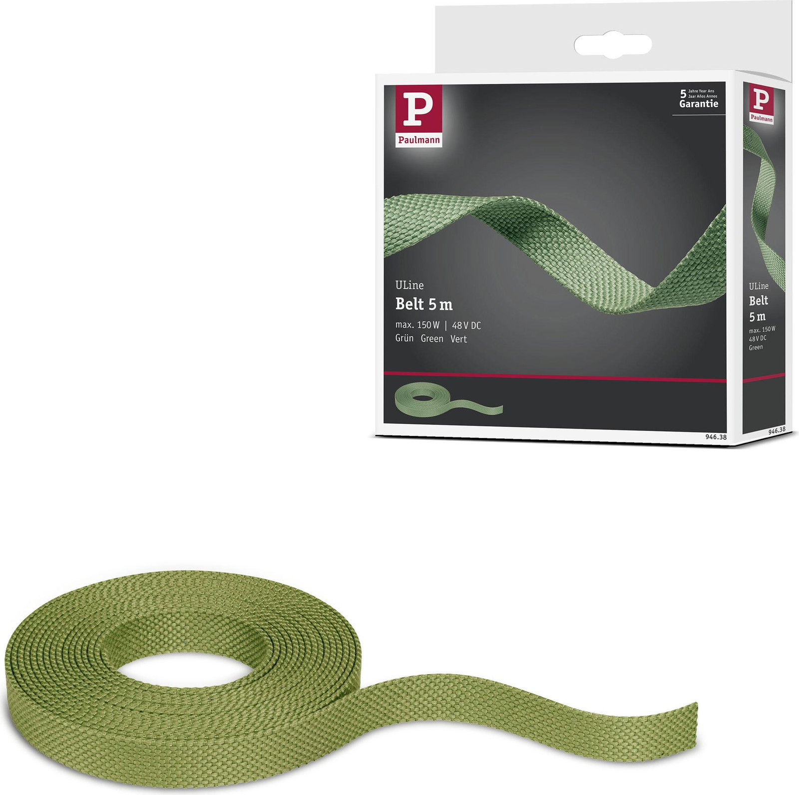 Paulmann ULine kabelbinders, 5 meter