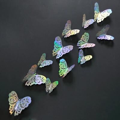 Uplift Picks 3D Mirror Butterfly Wall Stickers Elegant DIY Wall Decor For Living Room And Events 04