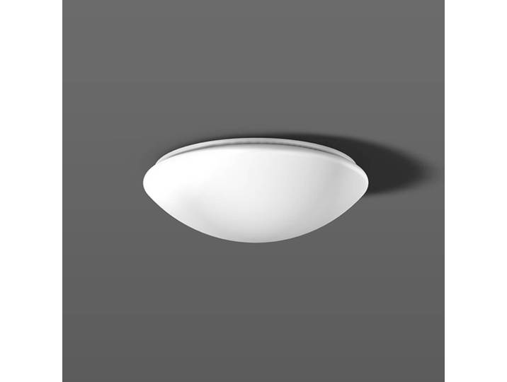 BEGA RZB Flat Polymero Deckenleuchte DALI 14W 30cm 840 Polymero, dimmbar, weiß / opal, für Flurbereich, Kunststoff