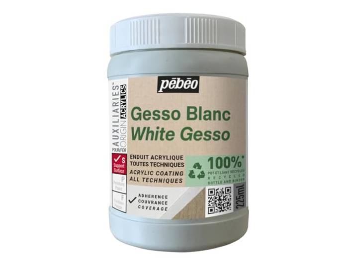 Gesso Pébéo Studio Green, wit, 225 ml