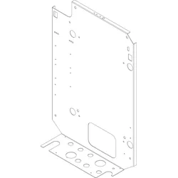 BOSCH Ersatzteil TTNR: 8738104750 Montageanschlussplatte 24kW