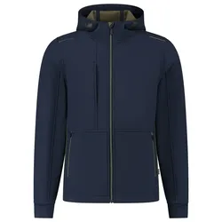 Softshelljacke "402705" Accent - M - ink/army
