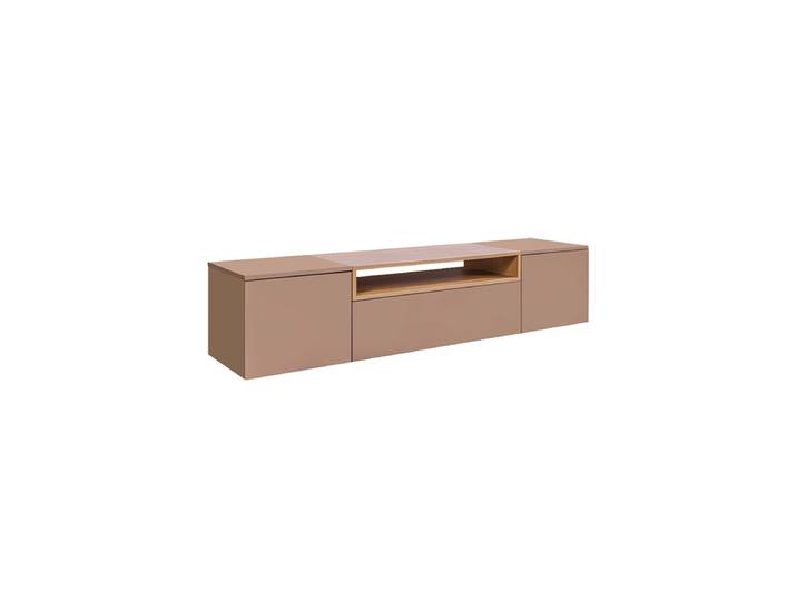 Design Lowboard „Loft“ für die Wandmontage, verschiedene Grössen Eiche Greige Invicta Interiors