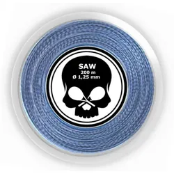 Tennissaite - BLACK SKULL - SAW - blau - 200 m