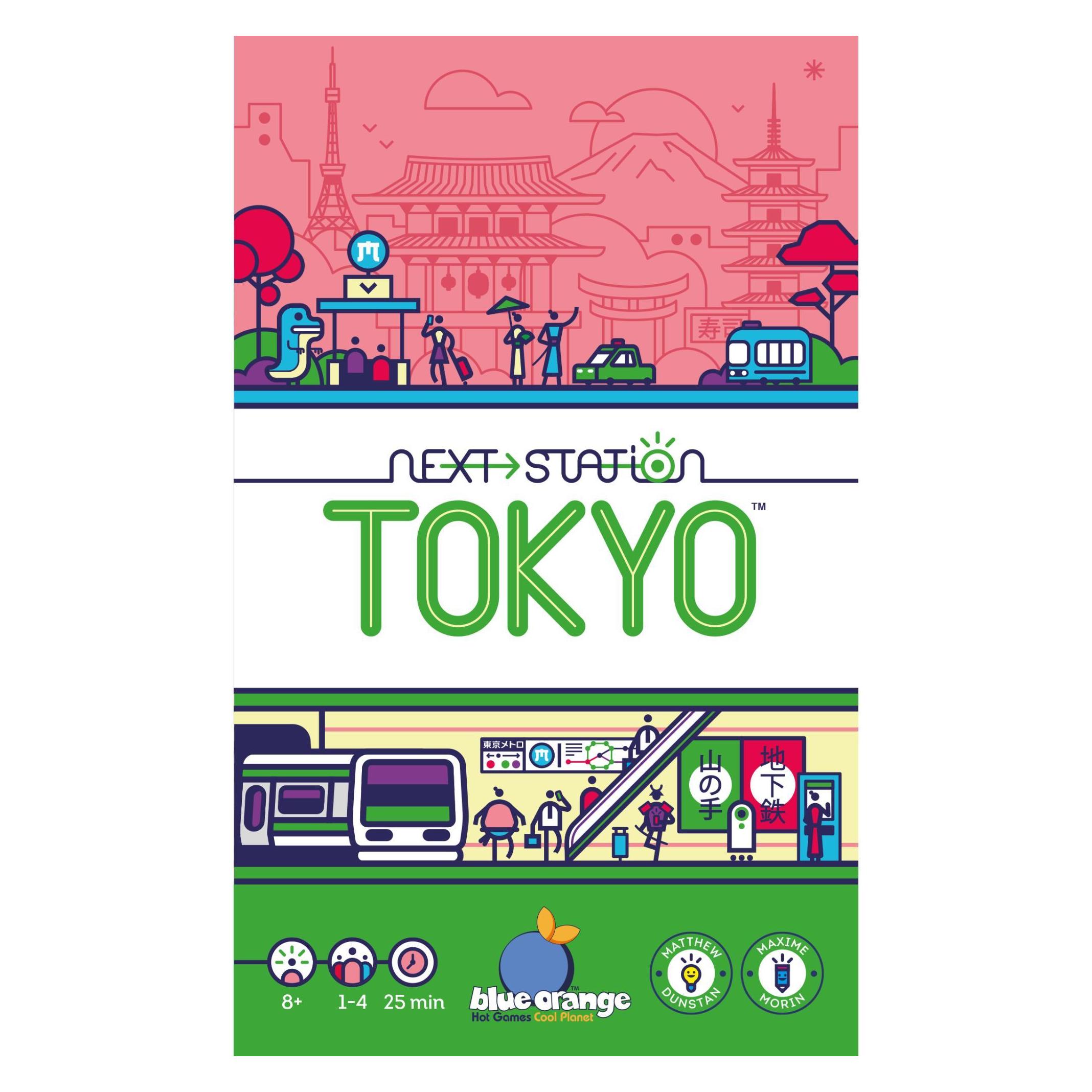 Swissgames-Spiele Next Station - Tokyo (Deutsch, Englisch, Französisch, Italienisch, Niederländisch, Polnisch, Russisch, Spanisch, 1 - 4 Spieler) (STOCK#24701)