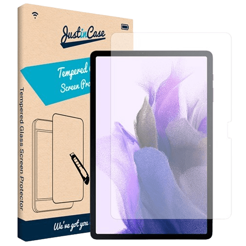 Just in Case Gehärtetes Glas Clear Displayschutzfolie Samsung Galaxy Tab S7+/S7 FE/S8+