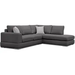 ECKSOFA OTTO 5-Sitzer, dunkelgrau