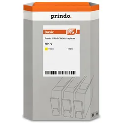 Prindo, Druckerpatrone, kompatibel mit HP 70 (Y)