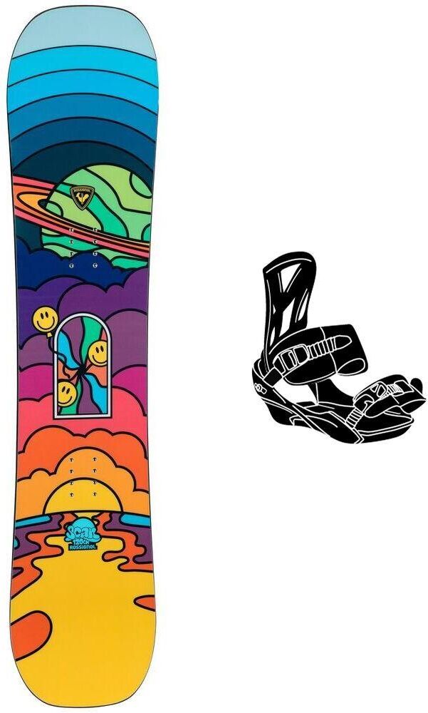 Rossignol  - Pack Planche Snowboard Scan - 80 + Grom - Planche Snowboard