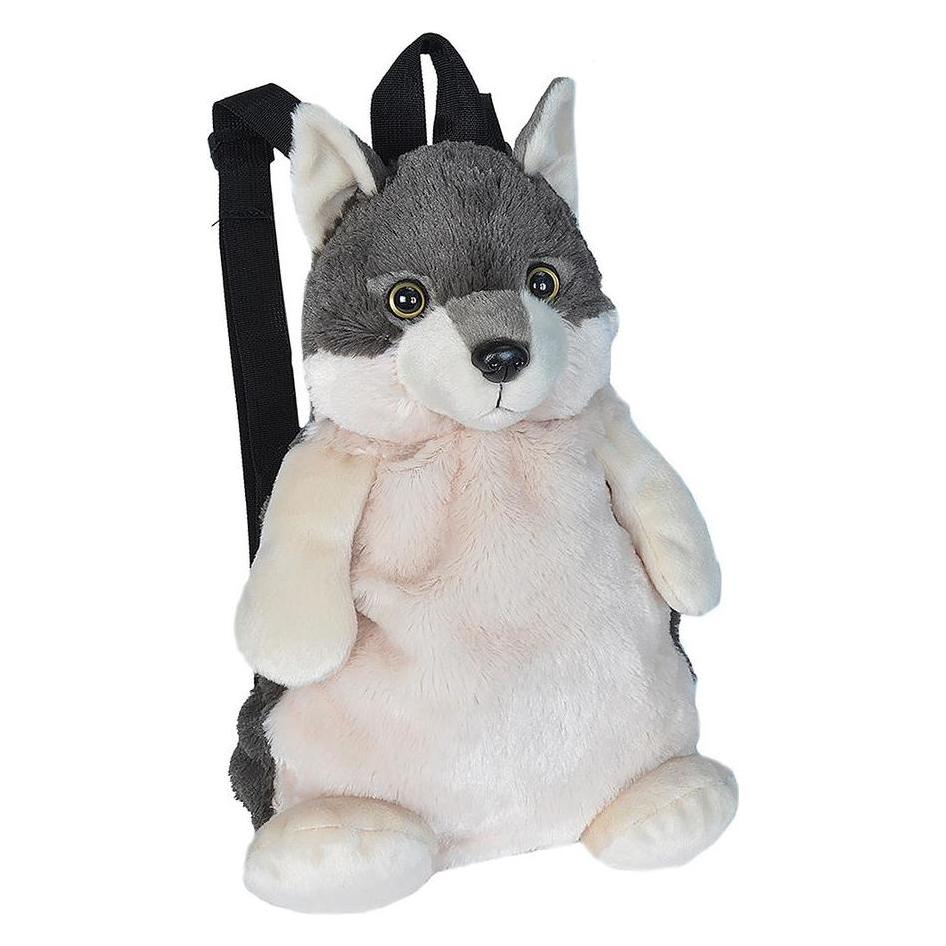 Wild Republic Plüsch Rucksack Wolf (34 cm) (20991)