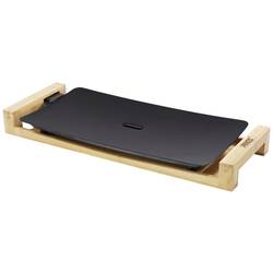 Princess 103026 Elektro Teppan Yaki Tischgrill Schwarz, Bambus 01.103026.01.001