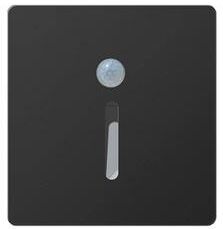 Inspire Select Smart Motion Sensor Recessed LED Stair Light Indoor Outdoor Wall Step Footlight For Hallway, Bedroom & Staircase black linear