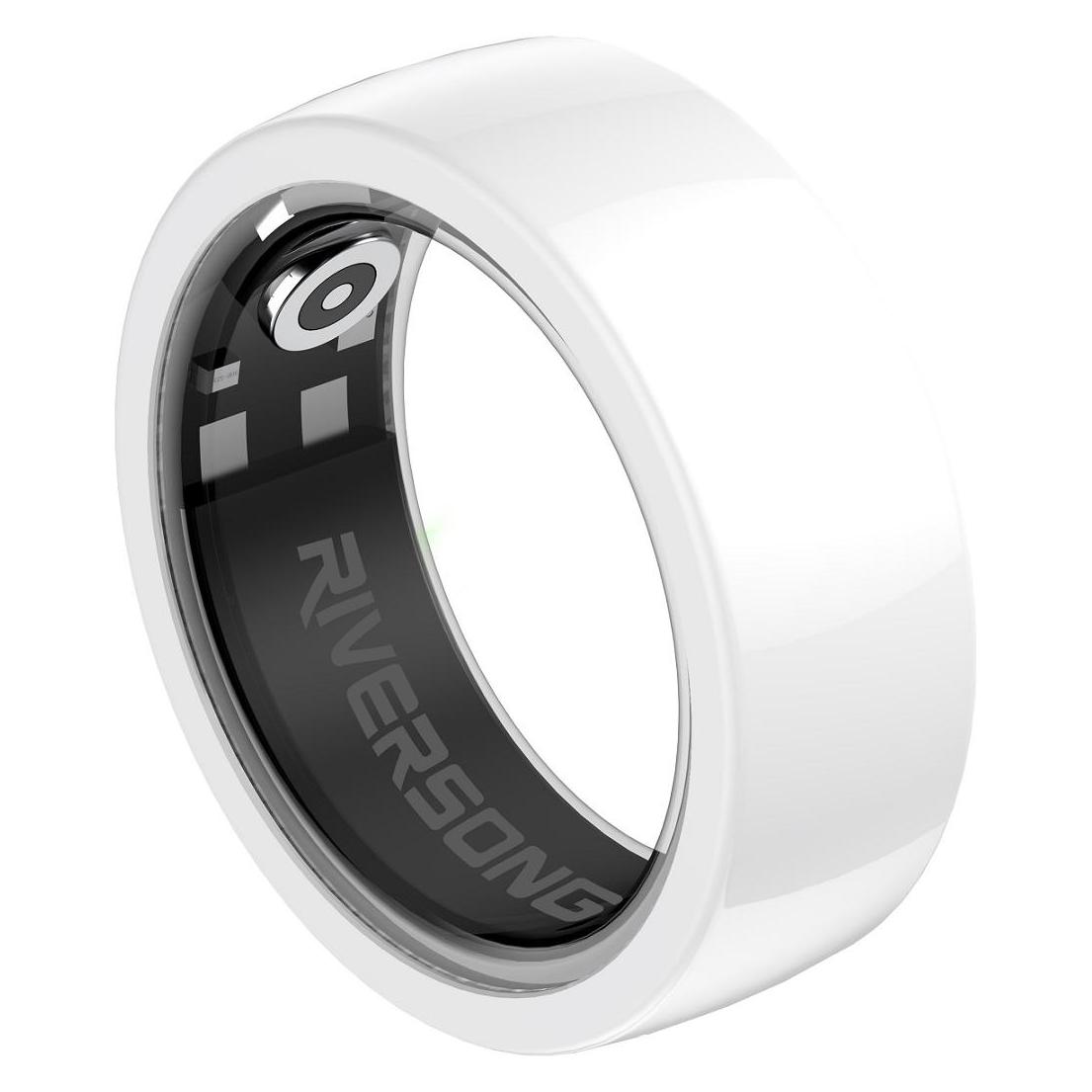 Riversong smartring Trinity schwarz SR01 (10, Weiss) (SR01 WHITE)
