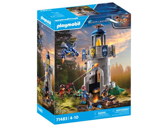 Tourelle chevaliers Novelmore dragon 71483 PLAYMOBIL
