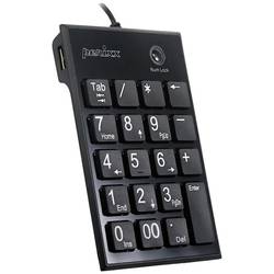 Perixx PERIPAD-202 H B USB Nummernblock Multimediatasten Schwarz 11091