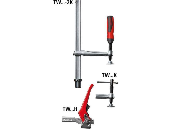 Élément de serrage Bessey à portée fixe TW28 300/140 (poignée à bascule) \ \ TW28-30-14K