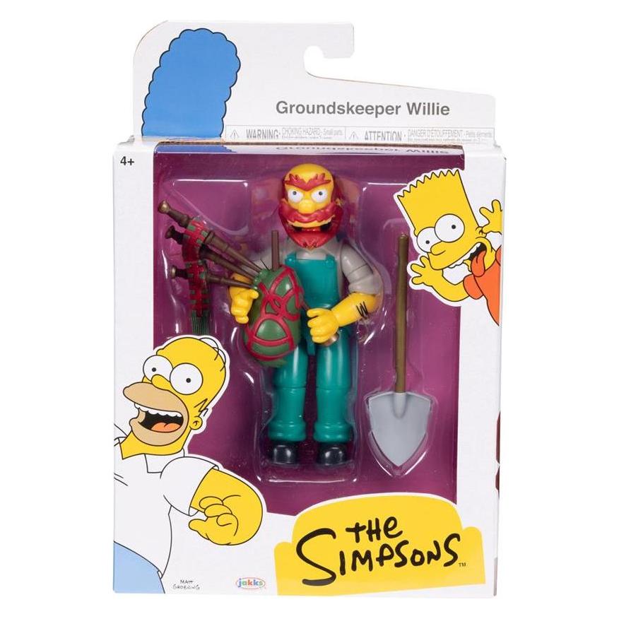 Jakks Pacific The Simpsons 5 Inch Figure Groundskeeper Willie (175434)