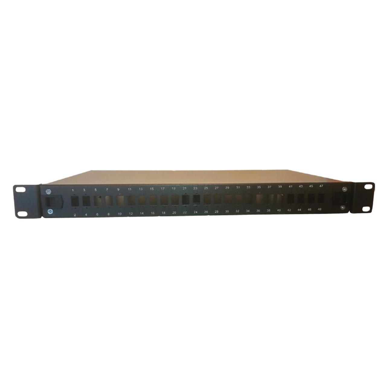 Lanview patch-panel - 1U - 19" (LVO231517)
