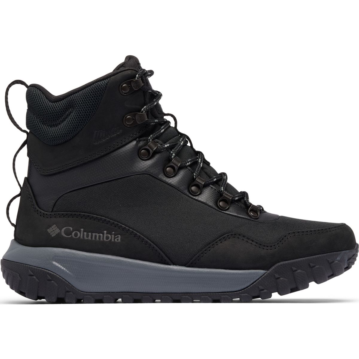 Columbia Men's Burnsider Omni-heat Infinity Waterproof Winter Boot black, city grey (010) 15 212883-2128831-010-15