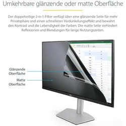 StarTech .com Displayschutzfolie für 23.8" (60cm) PC Display (23.82", 16:9), Monitor Schutzfolie