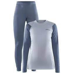 CRAFT Damen Unterwäsche Set CORE WARM BASELAYER SET W, Größe XL in Blau Blau
