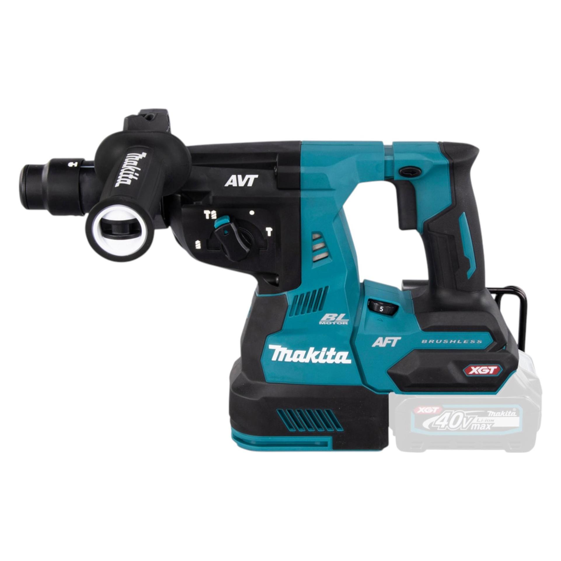 Makita HR 002 GM1 Akku Bohrhammer 40 V max. 2,9 J SDS plus Brushless + 1x Akku 4,0 Ah - ohne (Bohrhammer) (HR002GZ)
