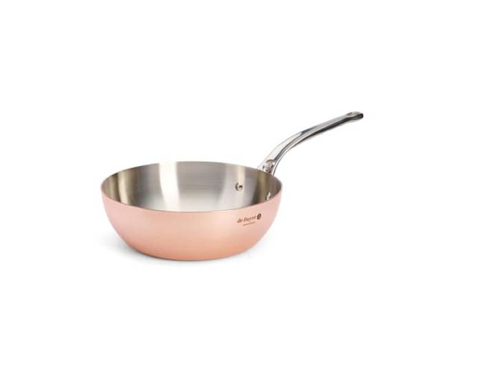 De Buyer - Sauteuse bombée en cuivre PRIMA MATERA - Diamètre 24 cm -
