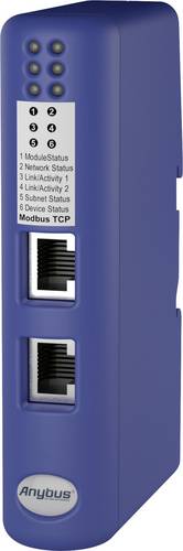 Anybus AB7319 CAN/Modbus-TCP CAN Umsetzer CAN Bus, USB, Sub-D9 galvanisch getrennt, Ethernet 24 V/DC 1St.