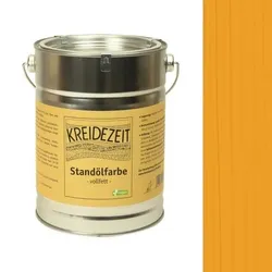 Kreidezeit Standölfarbe vollfett orange - 2,5 l Dose