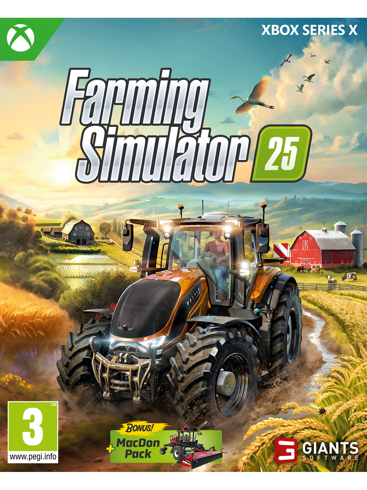 Farming Simulator 25 - Microsoft Xbox Series X - Simulator - PEGI 3