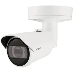 Hanwha 6MP AI IR Bullet Camera (3328 x 1872 Pixels), Netzwerkkamera, Weiss