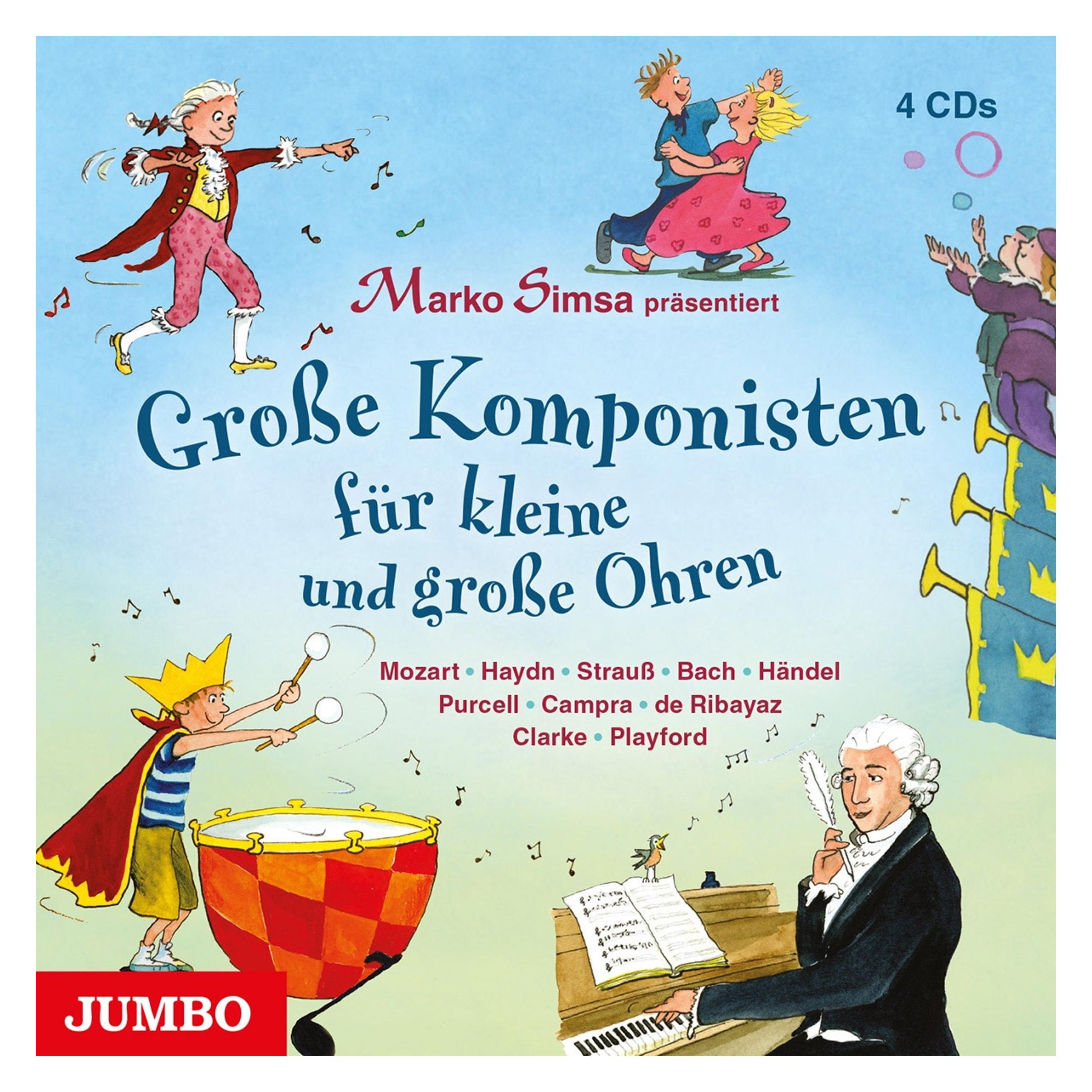 Jumbo Grosse Komponisten.Kl.Grosse Ohren,CD (54722654)