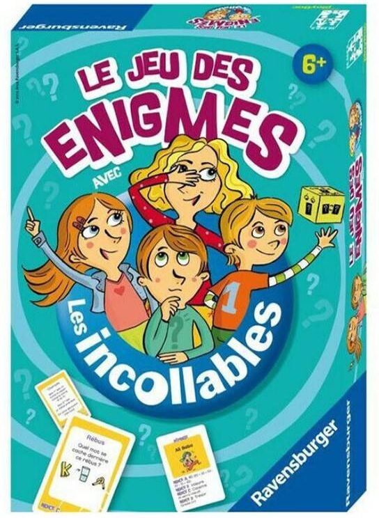 Ravensburger Le jeu des Enigmes des Incollables