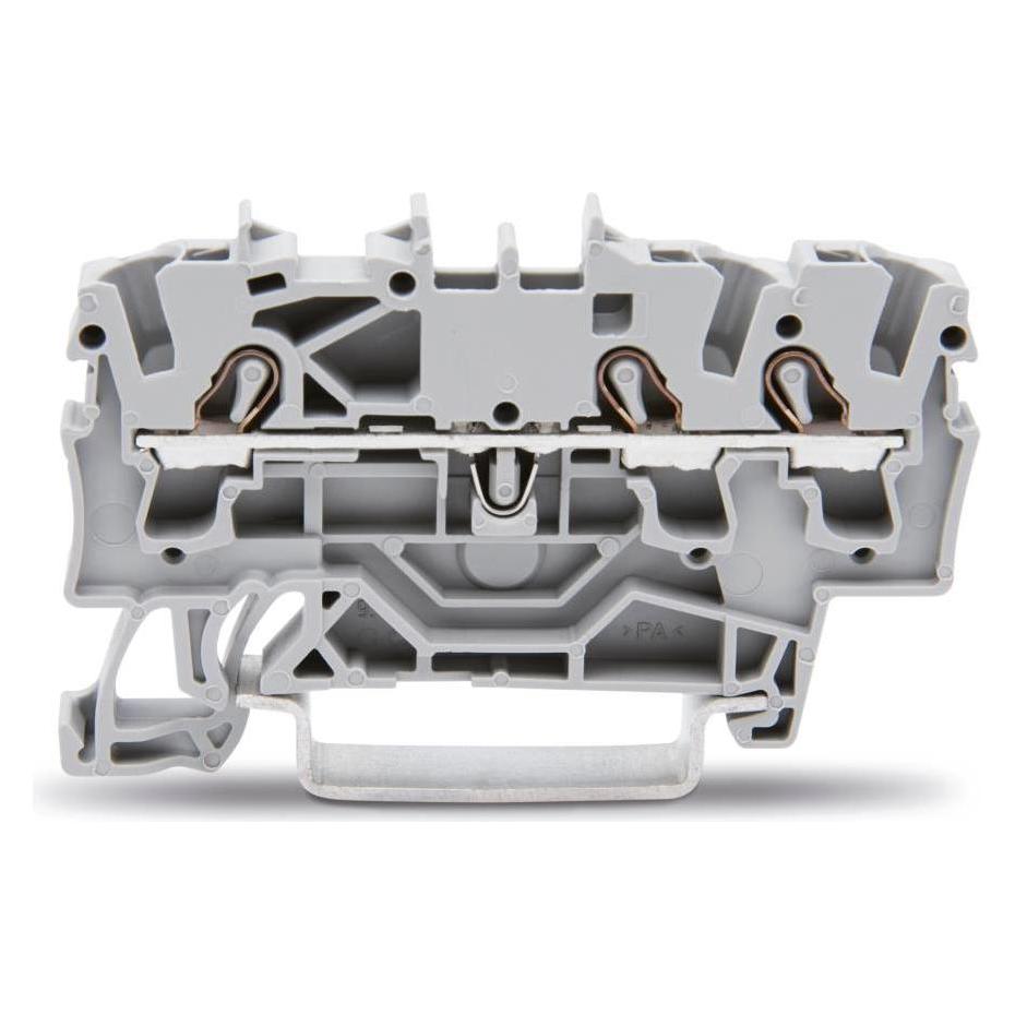 Wago DIN RAIL TERMINAL 3 X 2,5 MM2 GREY (2002-1301)