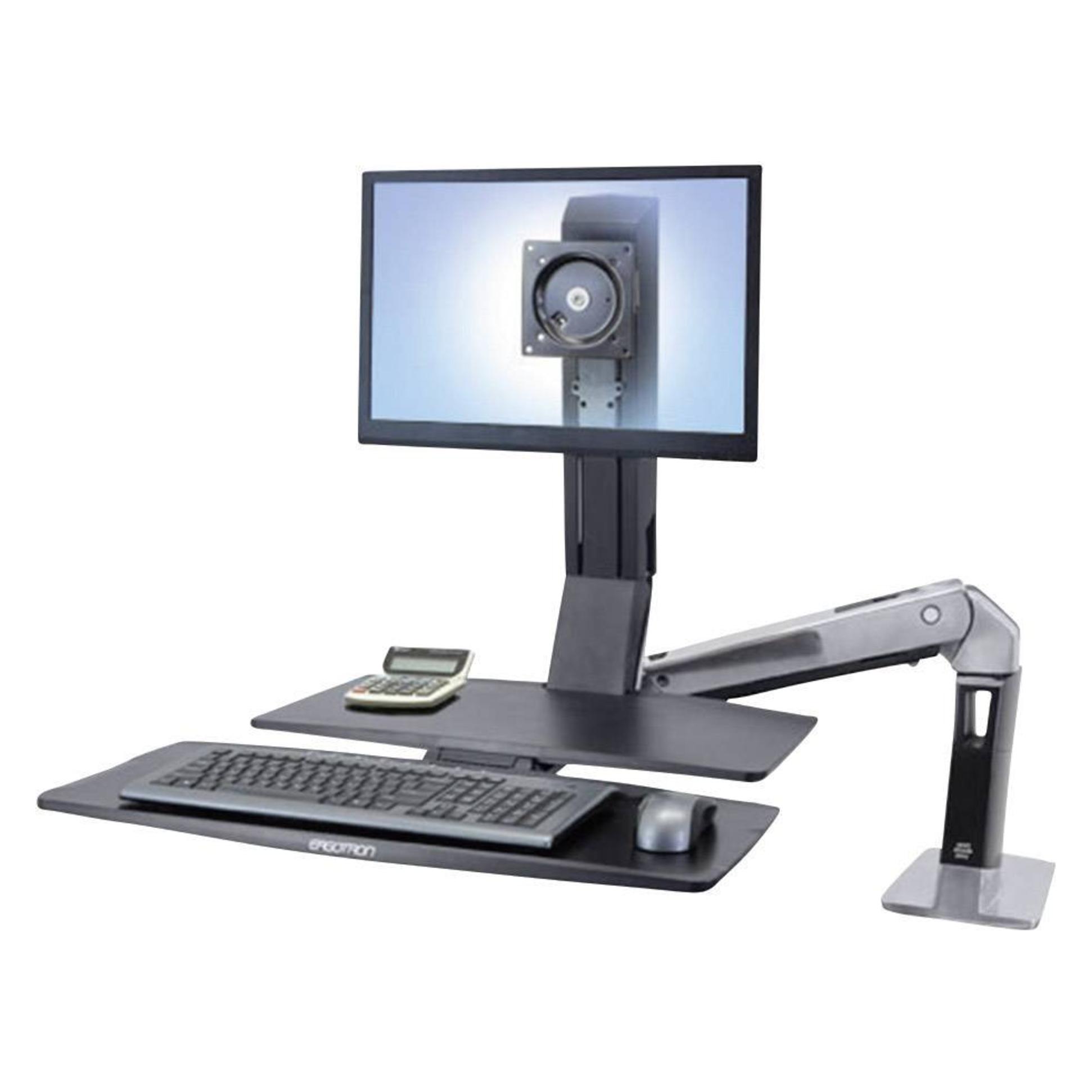 Ergotron WORKFIT-A II, LD, 5" (Tisch, 24", 9.10 kg) (24-317-026)
