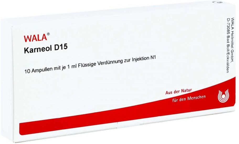 Wala Karneol D15 Ampullen