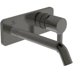 Ideal Standard Joy Wand-Waschtischarmatur Unterputz, Ausladung 180mm, A7380A5, Farbe: Magnetic Grey
