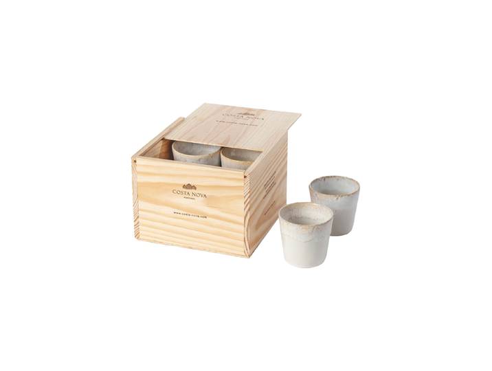 8-teiliges Grespresso Geschenk-Set „Lungo“ Weiss Costa Nova