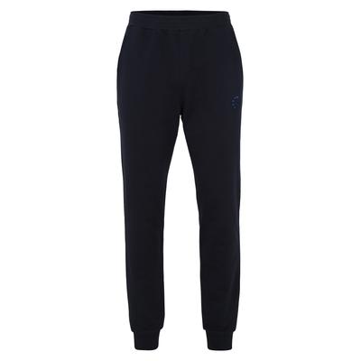 Sweathose AHORN SPORTSWEAR, Herren, Gr. 3XL, EURO-Größen, schwarz, 100% Baumwolle, unifarben, lang, Hosen Sweathose, mit kleiner Logo-Stickerei