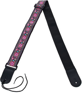 Richter Guitar Strap Ret. Jacqu. Pink Pink