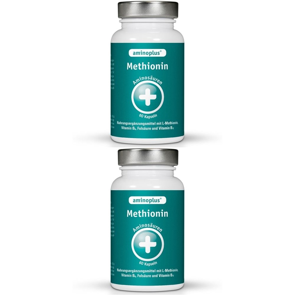 Aminoplus Methionin plus Vitamin B Komplex Kapseln 2x 2x60 St