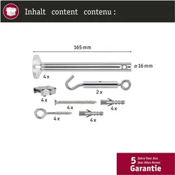 Paulmann, Beleuchtung Zubehör, Wire System Spann-Montageset