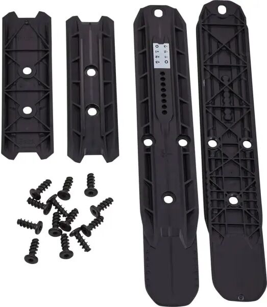 Rossignol/Fischer Turnamic IFP Junior Bindung Mounting Plates (Schwarz)