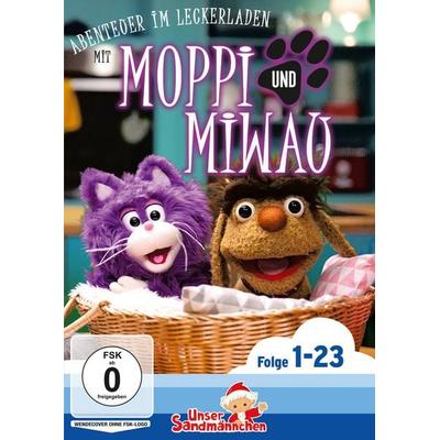 Abenteuer im Leckerladen mit Moppi und Miwau (Abendgrüße aus 'Unser Sandmännchen'); DVD