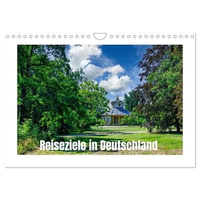 Reiseziele in Deutschland (Wandkalender 2026 DIN A4 quer), CALVENDO Monatskalender